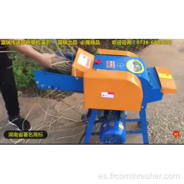Correa de granja Mini cortador de paja electrónico para alimentación